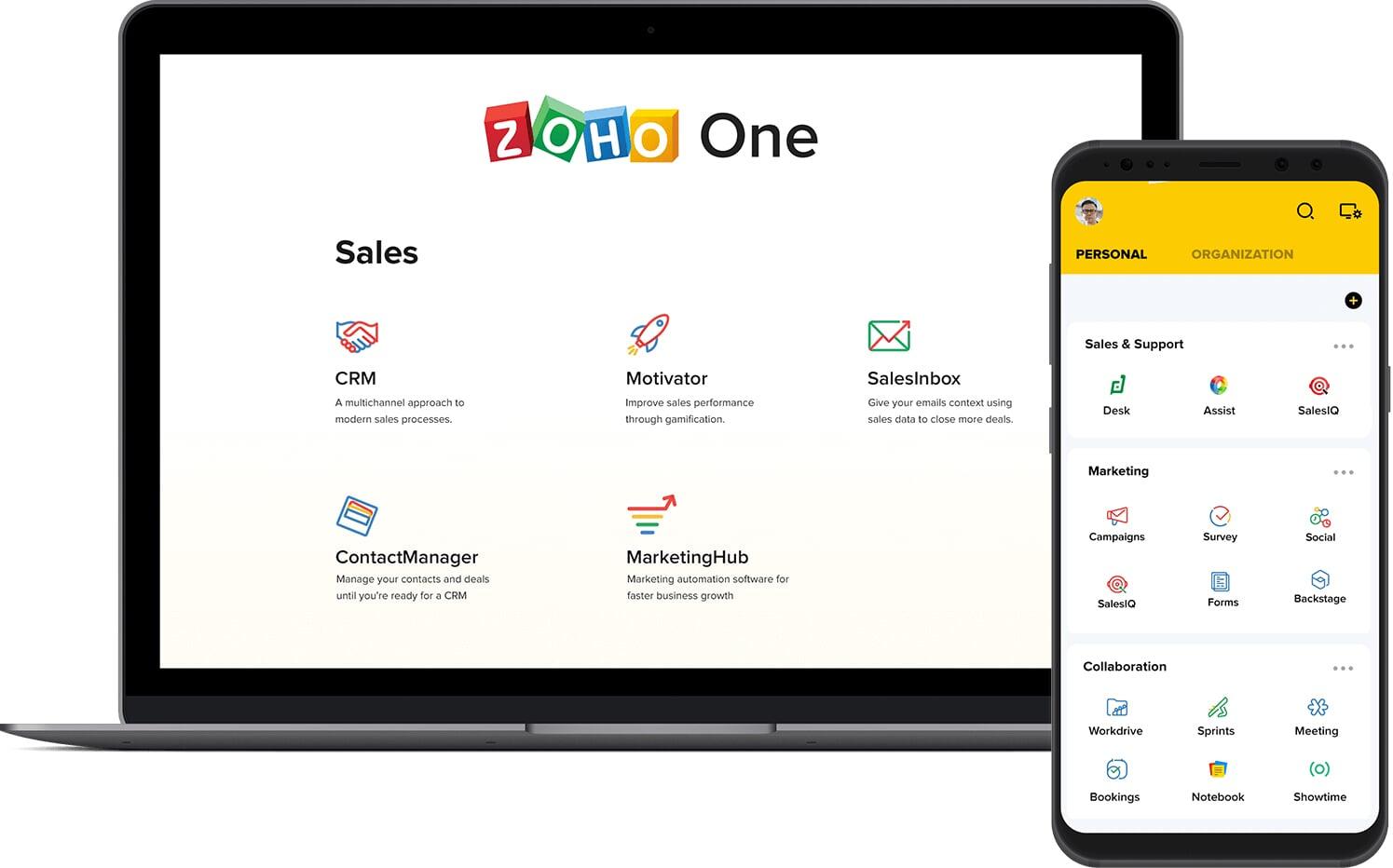 Zoho One as the most complete partner, at the best price for your business